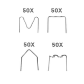 Sponke za varjenje plastike - 200 kosov